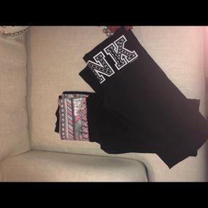 VS PINK yoga flare pant bundle